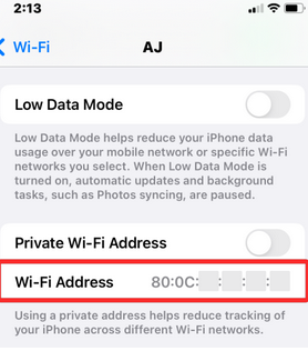 青羊苹果青羊mac维修如何在iPhone查找MAC地址